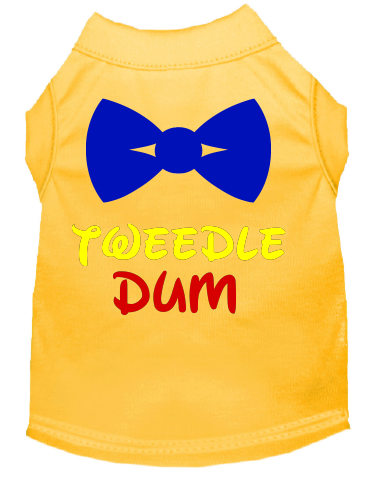 Tweedle Dee or Tweedle Dum Pet Shirt