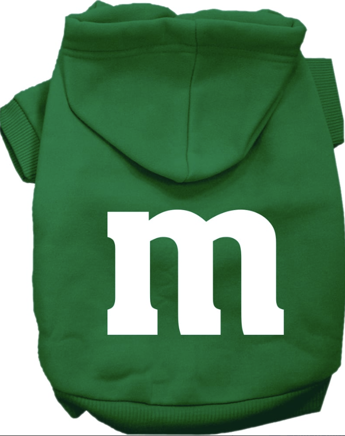 M&M Halloween Dog Hoodie- Adorable Costume for Your Pet