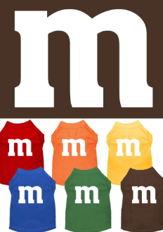 M&M Halloween Dog Shirt - Adorable Costume for Your Pup