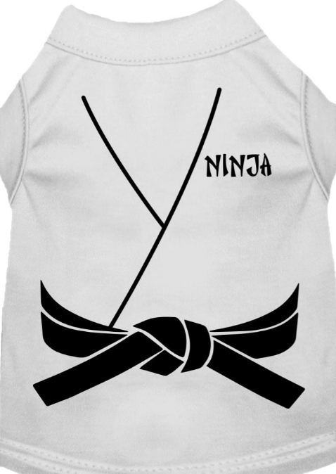 Ninja Dog Shirt - Stealthy and Stylish Canine Attire