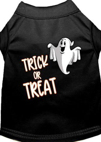 Trick or Treat Ghost Dog Shirt - Spooky and Sweet Canine Attire