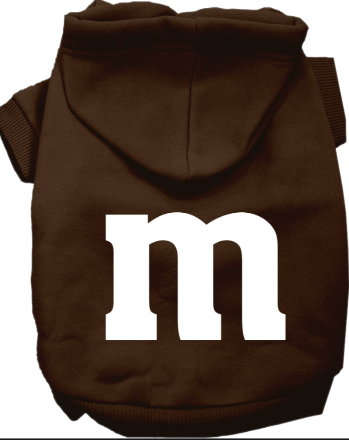 M&M Halloween Dog Hoodie- Adorable Costume for Your Pet