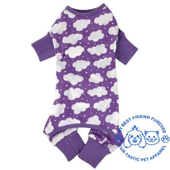 CuddlePup Dog Pajamas - Fluffy Clouds- Ultra-Soft Cotton for Cozy Snuggle Times