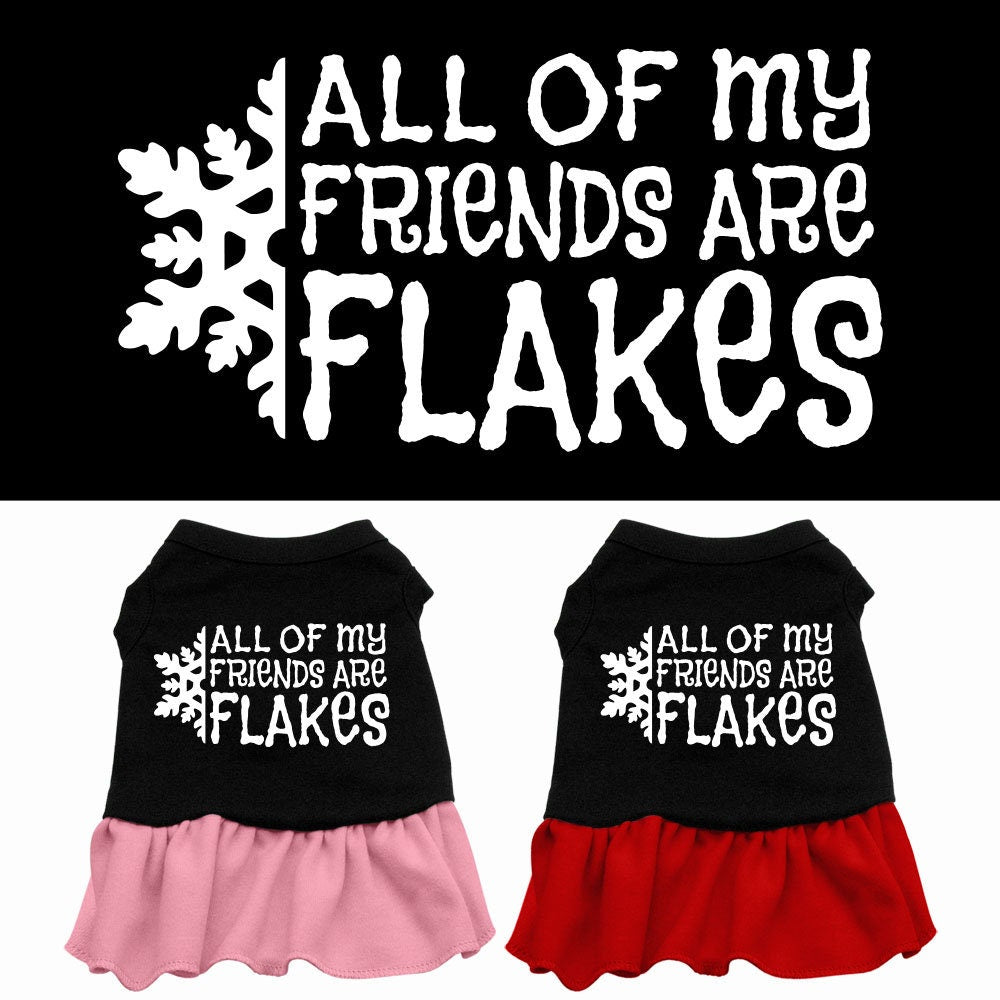 Flaky Friends Dog Dress - Let your pup wear the truth!