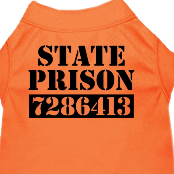 Inmate Escapee Costume Shirt - Unleash the Cell-f Made Cool